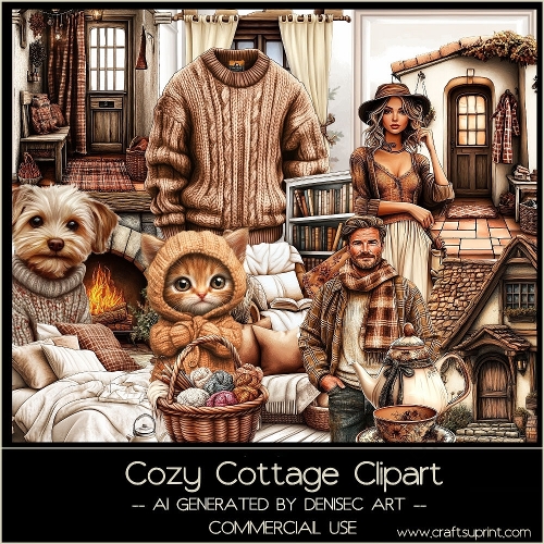Cozy Cottage Clipart