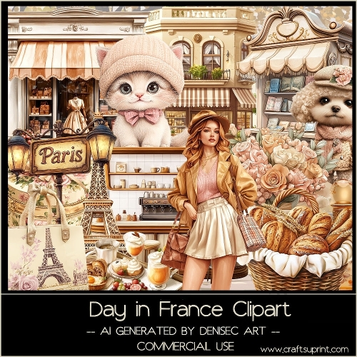Day in France Clipart