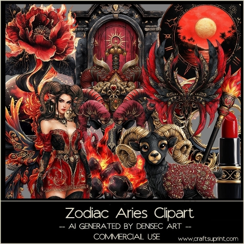 Zodiac Ariés Clipart