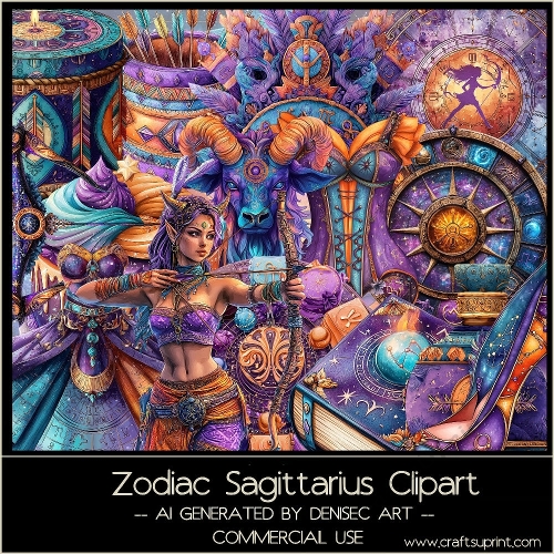 Zodiac Sagittrius Clipart