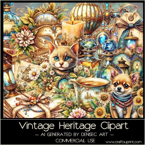 Vintage Heritage Clipart