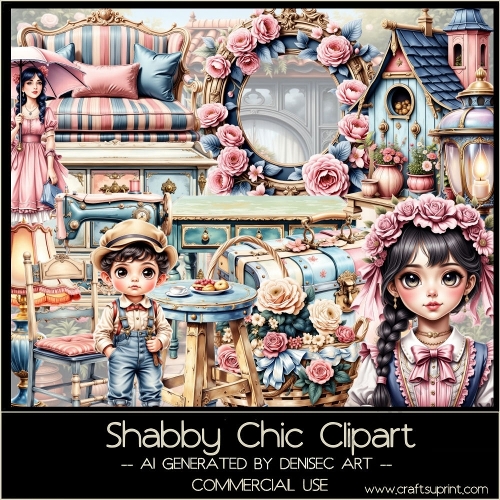 Shaby Chic Clipart