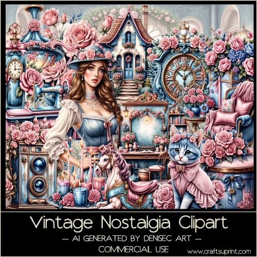 Vintage Nostalgia Clipart