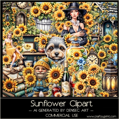 Sunflower Clipart