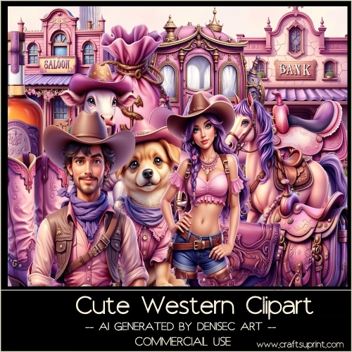 Cute Western Clipart