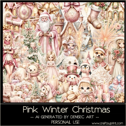 Pink Winter Christmas