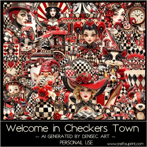 Welcome in Checkers Town