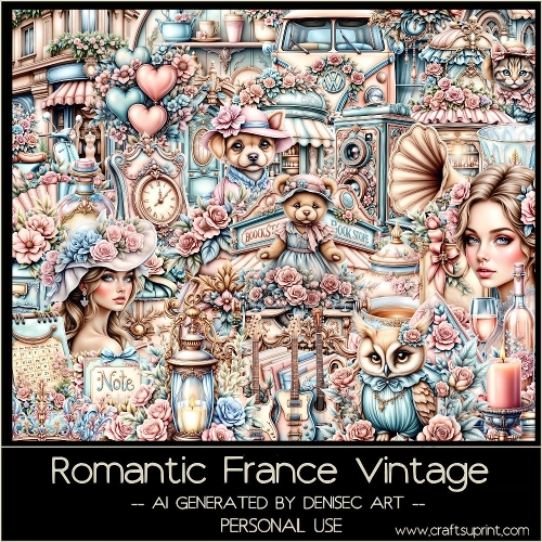 Romantic France Vintage