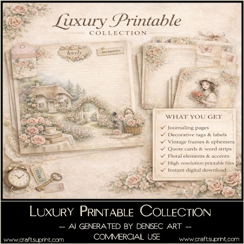 Printable Collection Luxury Printable Collection - CUP1419153_87944 | Craftsuprint