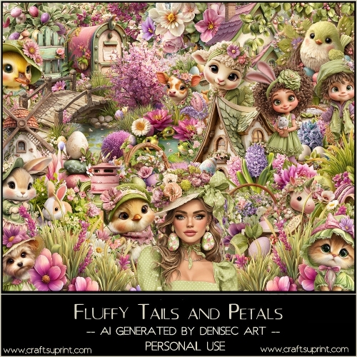 Fluffy Tails and Petals