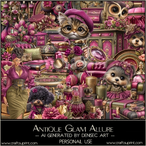 Antique Glam Allure