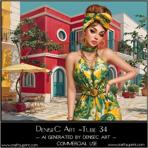 DeniseC Art - Tube 34