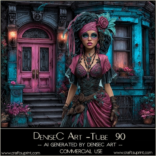 DeniseC Art - Tube 90