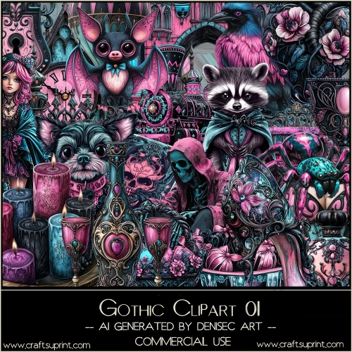 Gothic Clipart 01