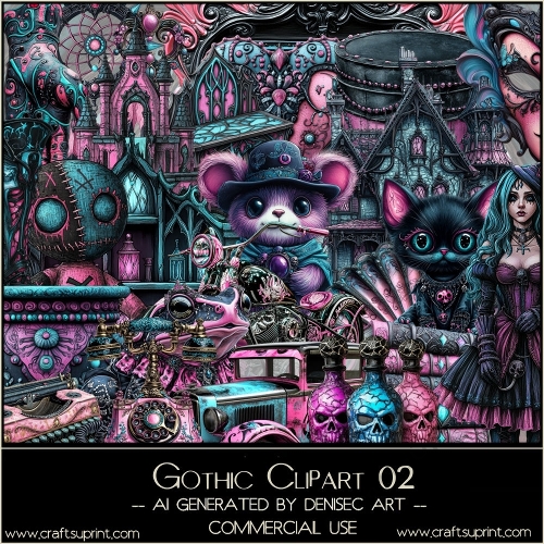 Gothic Clipart 02