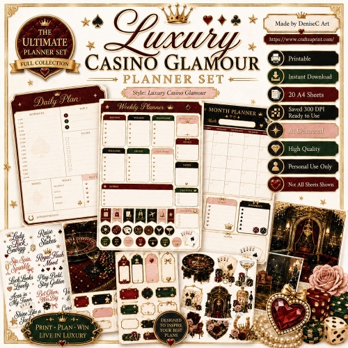Luxury Casino Glamour Planner