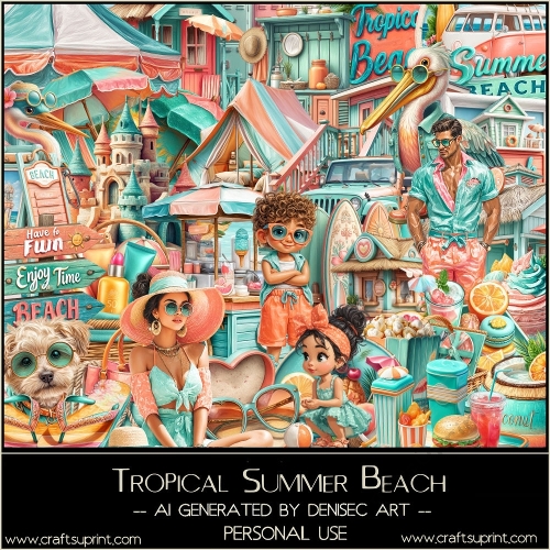 Tropical Summer Beach