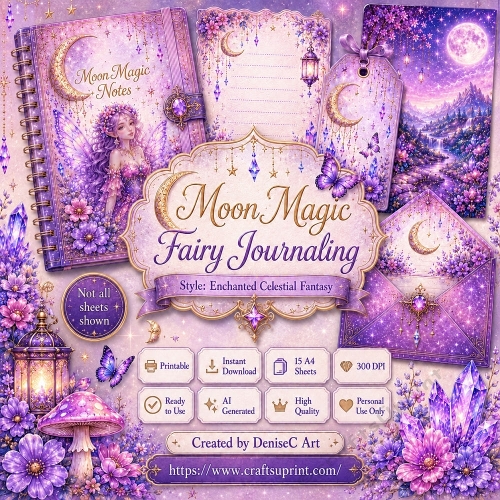 Moon Magic Fairy Journaling