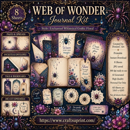 Web of Wonder Journal Kit