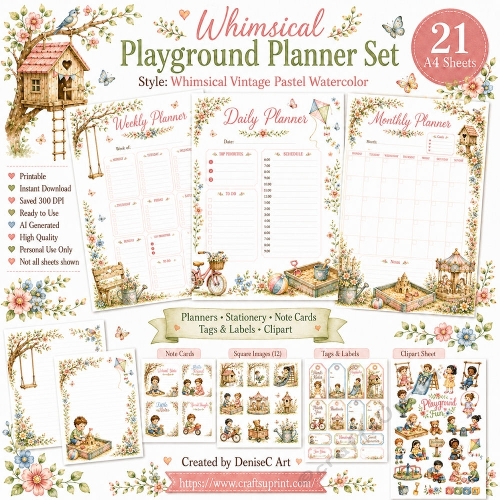 whimsical Playground Planner