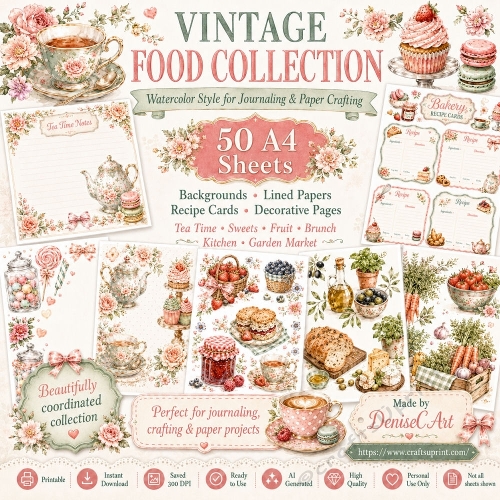 Vintage Food Collection