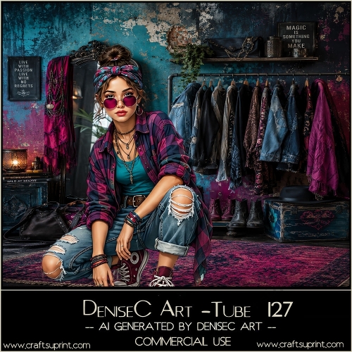 DeniseC Art - Tube 127