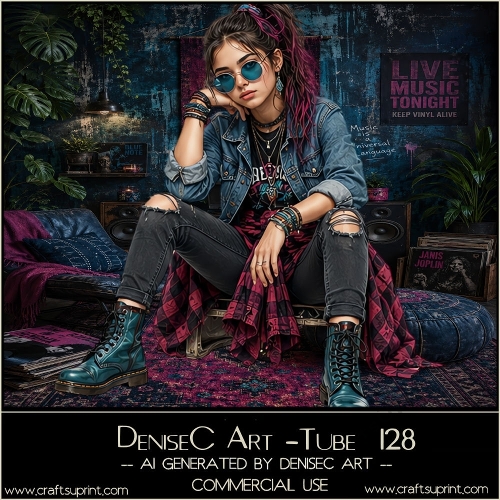 DeniseC Art - Tube 128