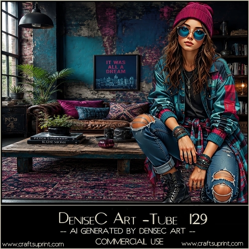 DeniseC Art - Tube 129