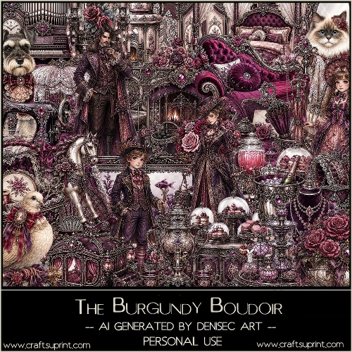 The Burgundy Boudoir