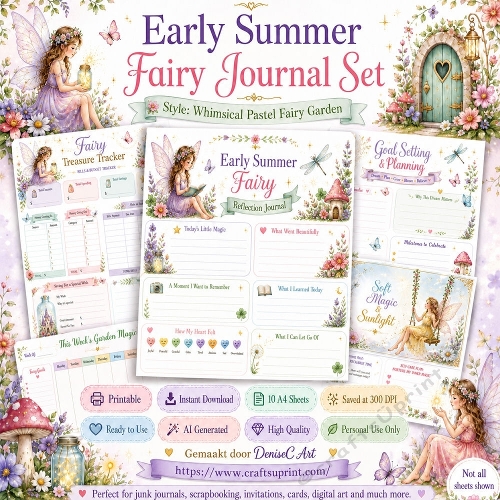 Early Summer Fairy Journal