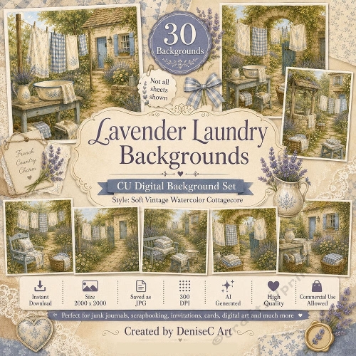 CU Lavender Laundry Backgrounds