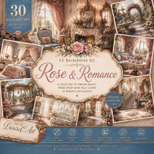 CU Rose and Romance Backgrounds