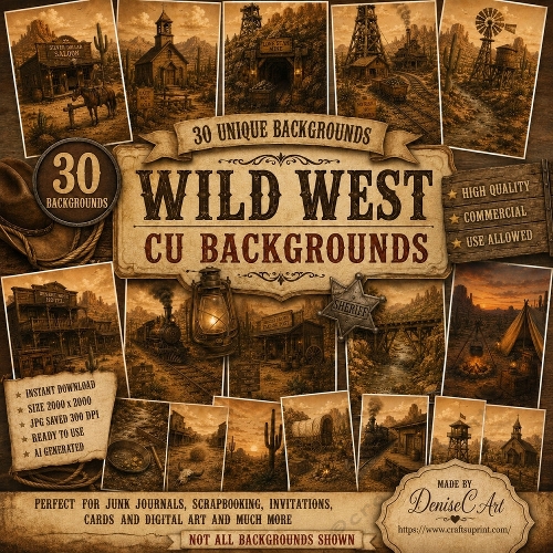 CU Wild West Backgrounds