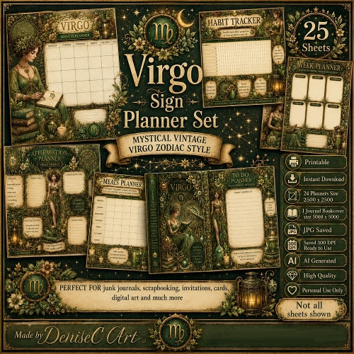 Virgo Sign Planner