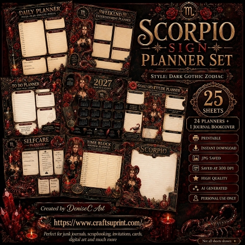 Scorpio Sign Planner
