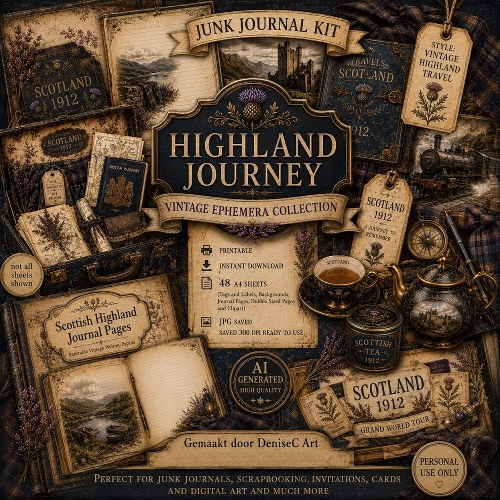 Highland Journey Junk Journal