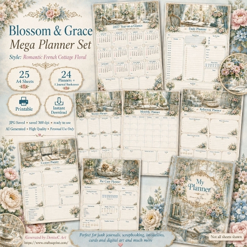 Blossom and Grace Planner