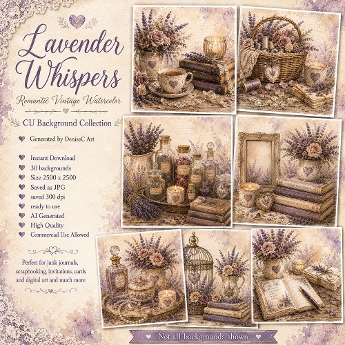Lavender Whispers Backgrounds