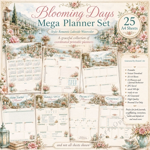 Blooming Days Planner