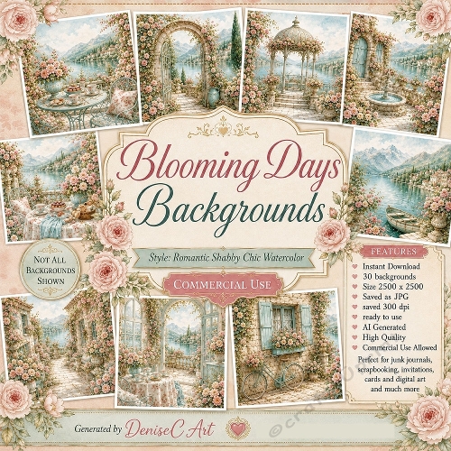 Blooming Days Backgrounds