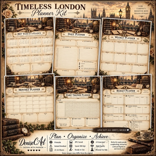 Timeless London Planner