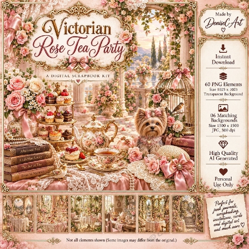 Victorian Rose Tea Garden