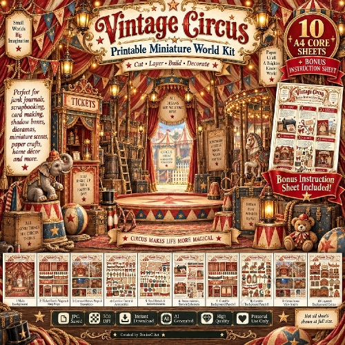 Miniature World 11: Vintage Circus.