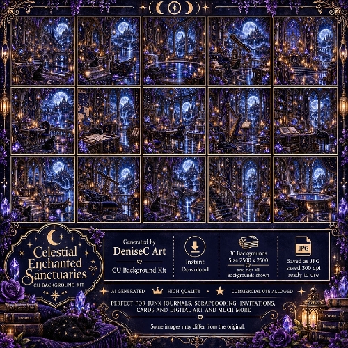  Celestial Enchanted Sanctuaries