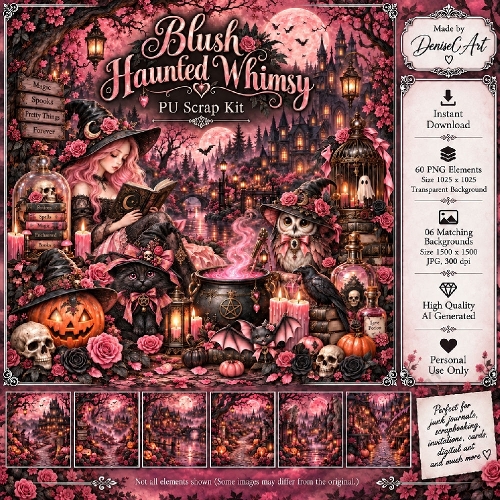 Blush Haunted Whimsy