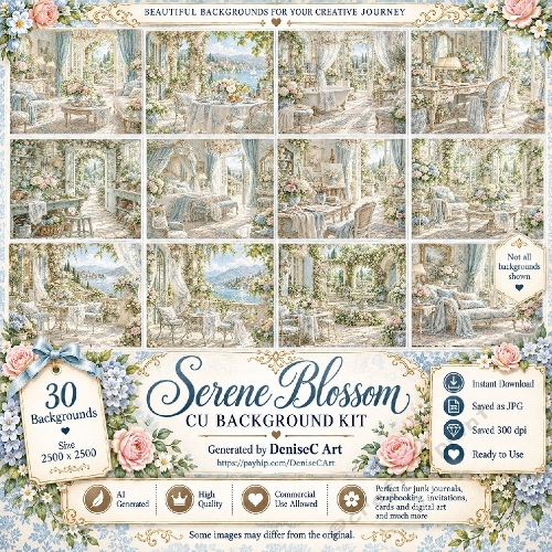 Serene Blossom Backgrounds