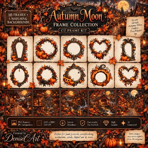 Autumn Moon Frames