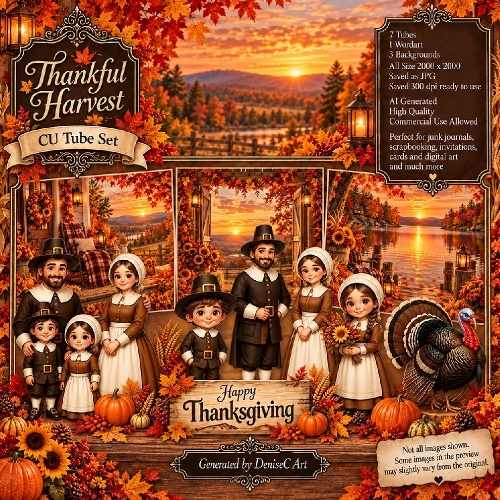 Thankful Harvest CU Tube Set