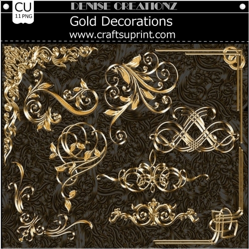 Gold Decorations