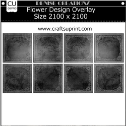 Flower Design Overlays